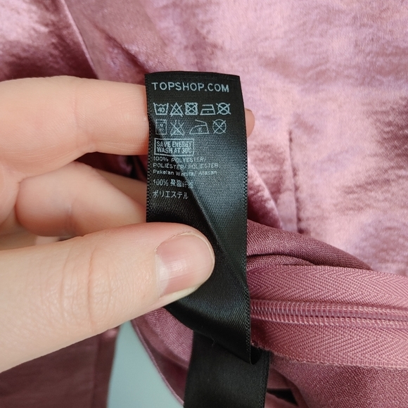 Topshop | satin crop top - Picture 9 of 9